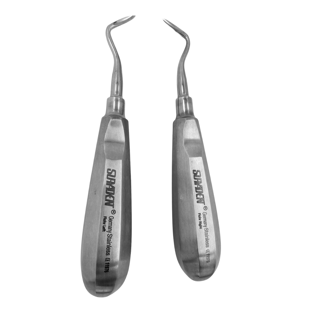 Suryadent Flohr Root Elevators Left- Right Set - Image 2