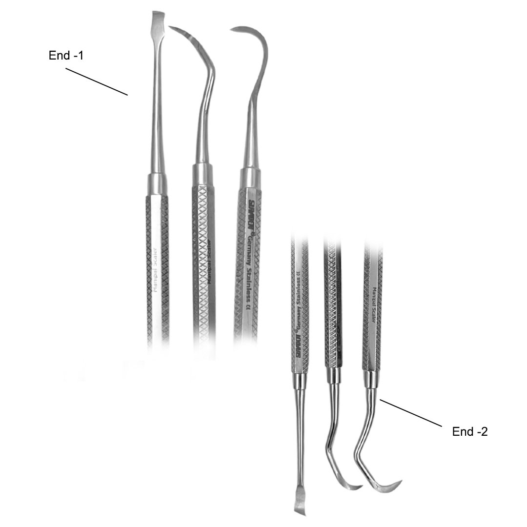 Suryadent Manipal Scaler Set Of 3 Pcs - Image 2
