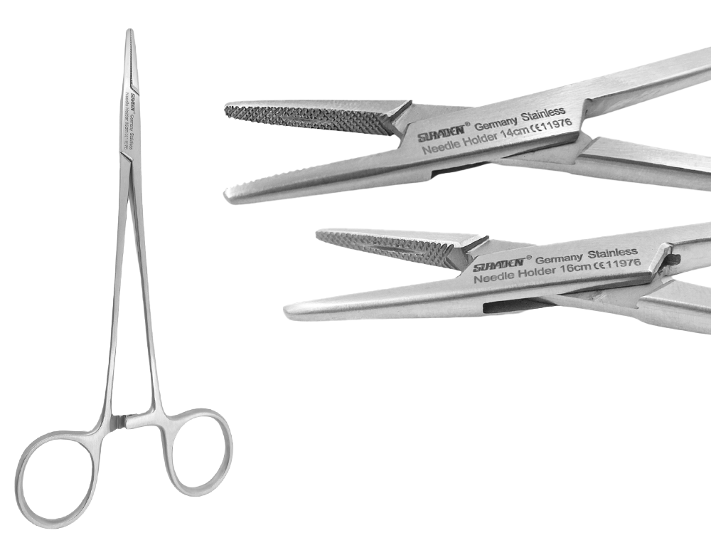 Suryadent Needle Holder 14cm and 16cm