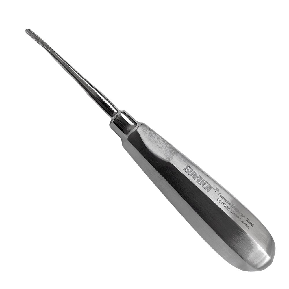 Suryadent Root Elevators Lindo Levian Straight & Curved (3x8mm) - Image 2