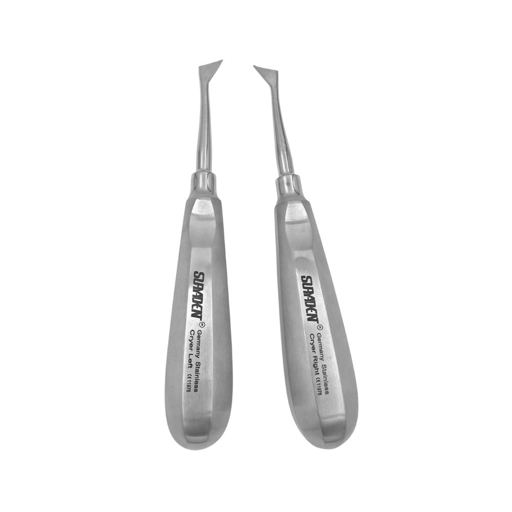 Suryadent Root Elevator Cryer L-R Set