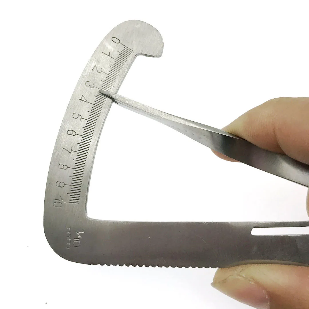 Suryadent Iwanson Dental Measuring Caliper 0–10 mm - Image 2