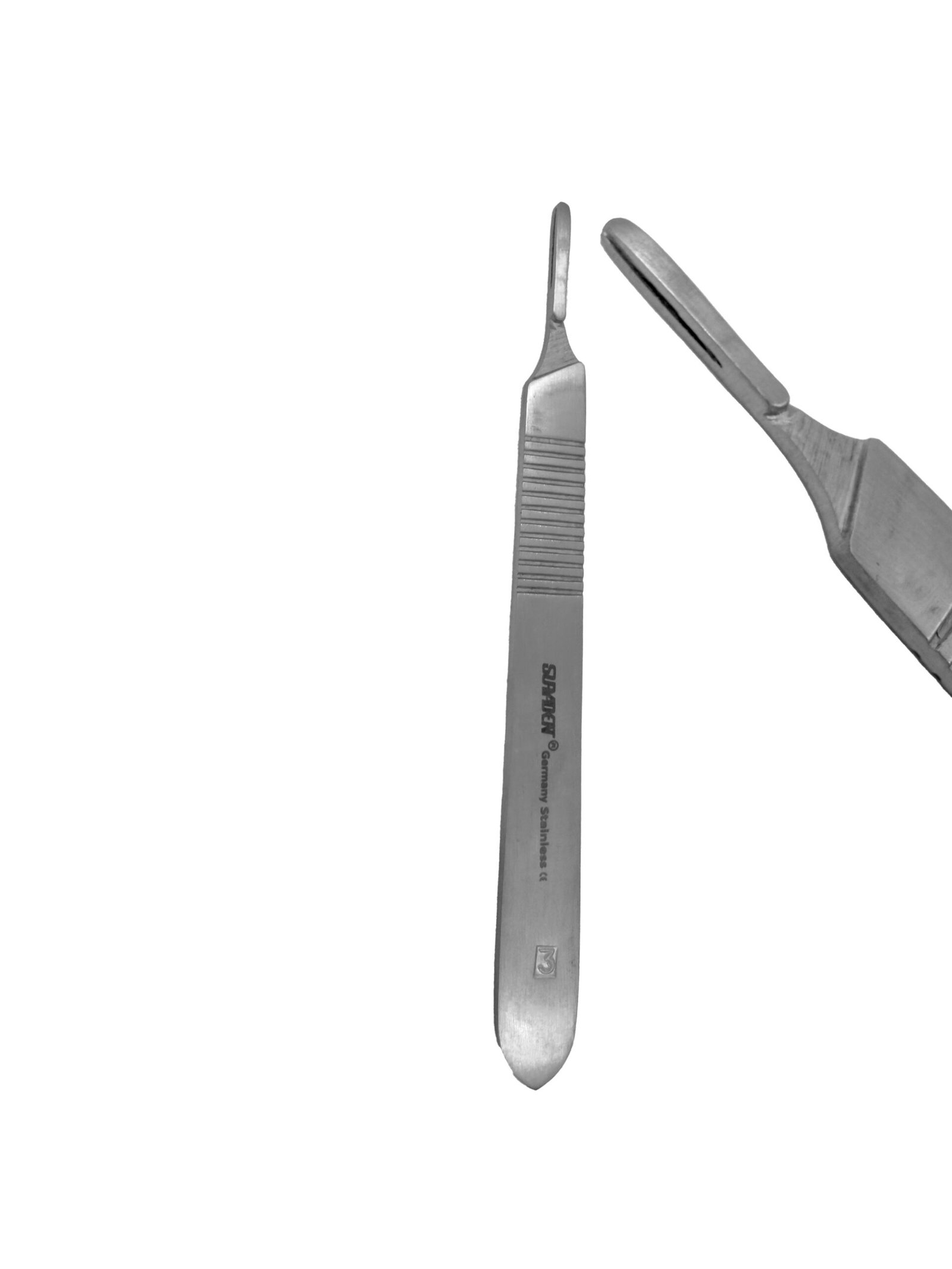Suryadent Bard Parker Handle No.3 Flat | BP Scalpel Handle | Surgical Blade Holder