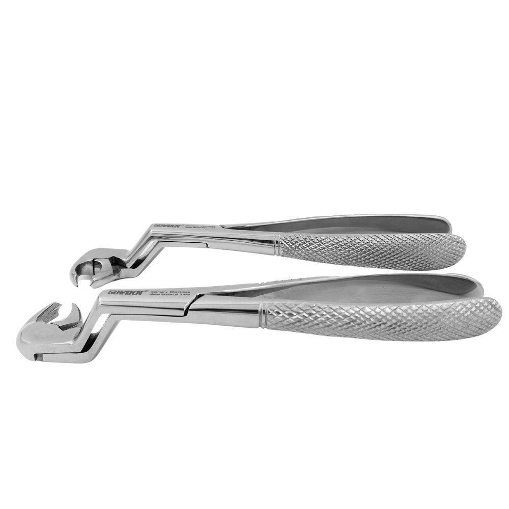 Suryadent® Tooth Extraction Forceps Lower Molars & Wisdom Routurier Left & Right Set - Image 2
