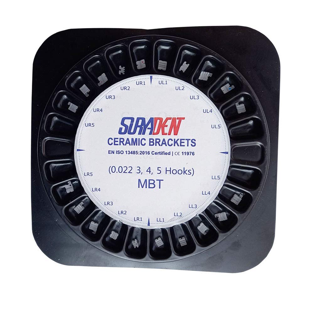 Suryadent® Ceramic Orthodontic Brackets