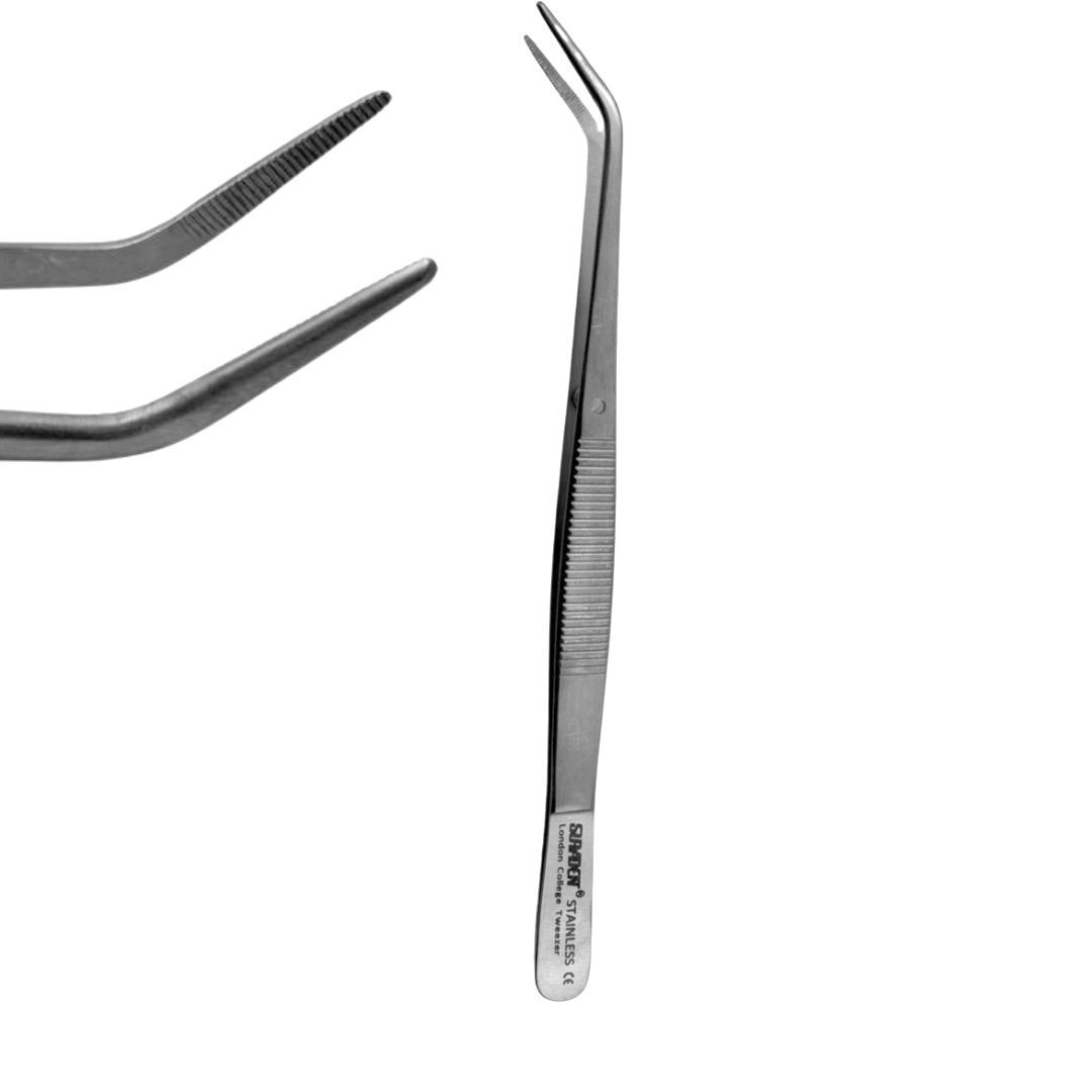 Suryadent® London College Tweezers Locking & Non Locking