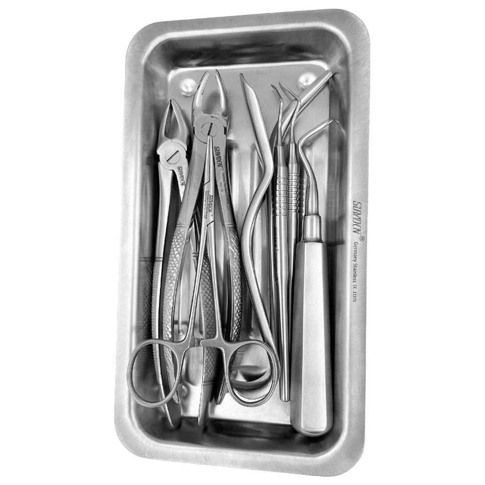 Suryadent® Scaler Tray for Instrument Setup | Stainless Steel Dental Tray - Image 2