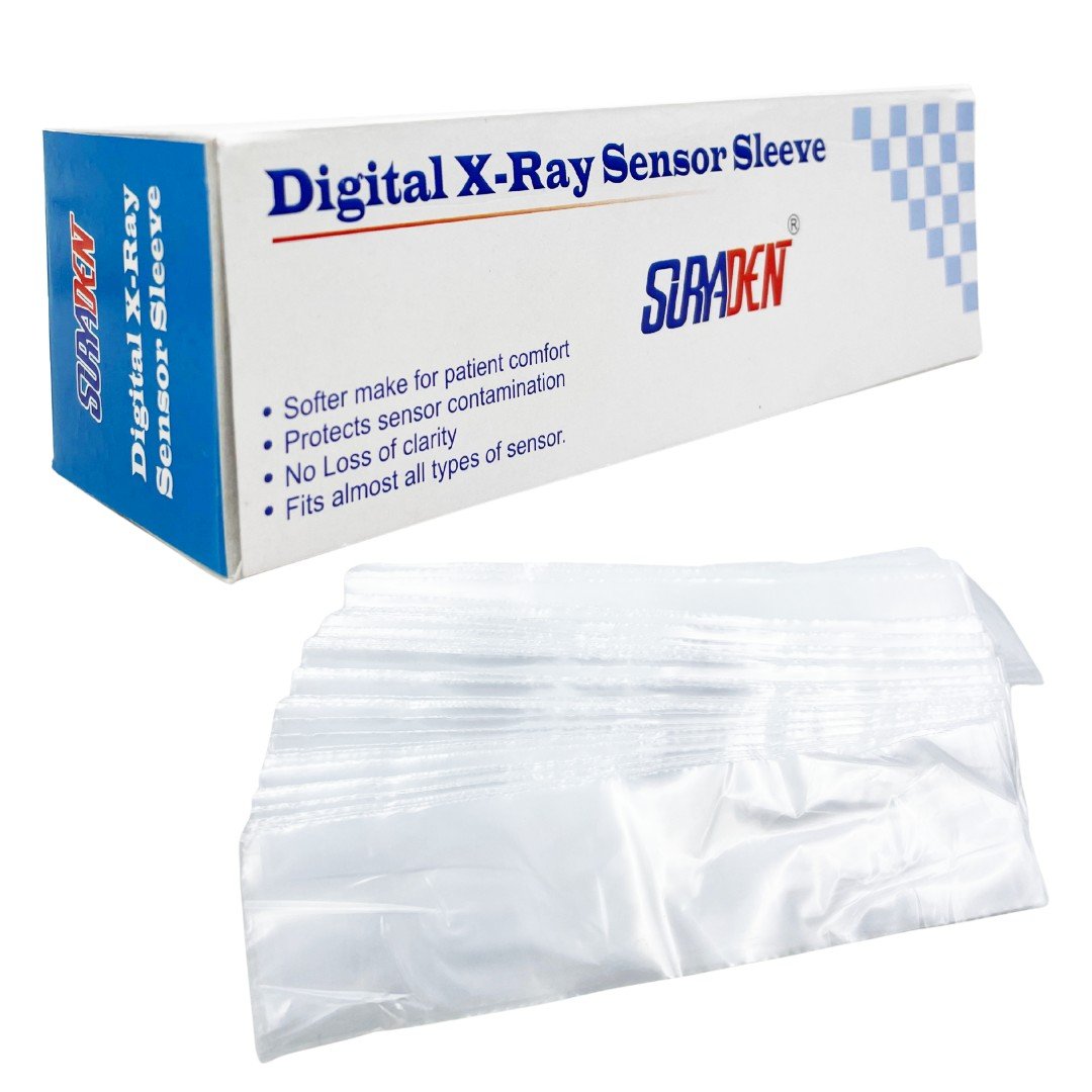 Suryadent® Dental Digital Sensor Sleeves | Disposable X-Ray Sensor Covers