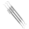 Suryadent Ball Burnisher | Double Ended  Solid Handle Hexagonal 6mm